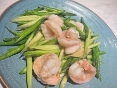芦笋炒大虾-志明眷村·台式融合菜·宵夜