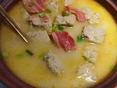 非遗手工黑豆腐花-雀蓝川菜(滨湖万象汇店)