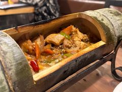 竹筒鸡-老街坊餐吧