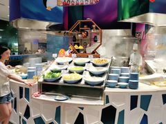 自助取餐区-帝企鹅自助餐厅•儿童岛•真企鹅(长隆企鹅酒店)