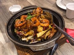 干锅虾-川旺角川粤融合菜•海景餐厅(星海广场店)