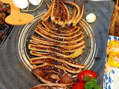 现烤整只大鱿鱼-小川洋风料理(汉街店)