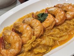 渤海湾对虾炖白菜-喜鼎海胆水饺(东港店)