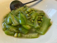 青豆烧丝瓜-悦融·京鲁菜·露台花园(安定门店)