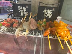 -生火火·地摊小炉子烧烤自助.鲜切牛羊肉(龙湖北城天街店)