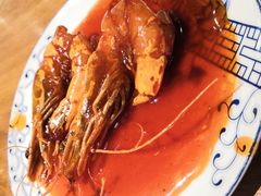 红焖大虾-四合院海鲜小厨(旱西关店)