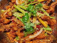 招牌干锅牛蛙锅-钳小柒·小龙虾蓝龙王烧烤夜宵(长寿路店)