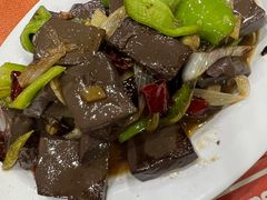 炒羊血-教师之家赵家羊汤馆(东青龙街店)