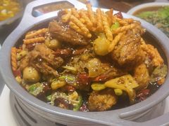 麻辣虾翅锅-小城外婆肴私房菜.家宴聚集点(圆明园颐和园·清河上地店)