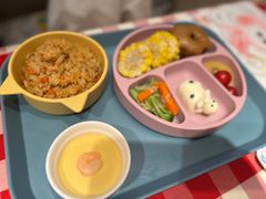 牛肉焖饭小奶牛蛋糕儿童餐-西贝(东城万达广场店)
