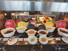 自助调料区-济南凯宾斯基酒店-THE VIEW云景全日制餐厅
