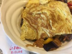 茄子肉丁鸡蛋拌面-文三里屯面馆(三里屯店)