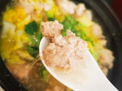 砂锅白菜丸子-北大地皖峰饭馆