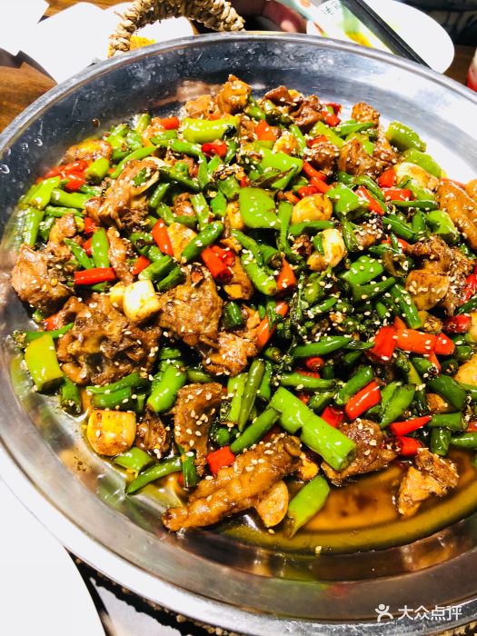 鸡毛店(双流旗舰店)特色青椒鸡图片 - 第1张