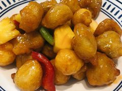 菠萝咕咾肉-朵朵开素食餐厅(后宰门街店)