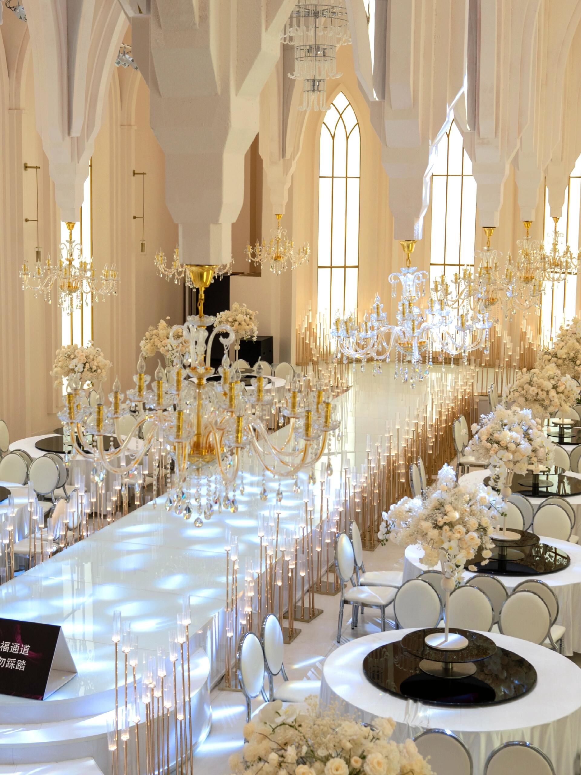 绝了❗欧式教堂婚礼场地💐层高12米