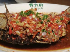 香煎大鲫鱼-费大厨辣椒炒肉(万家丽一店)