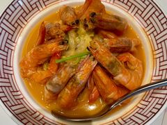 鲜虾白菜-五谷丰登农家院·地道胶东菜·海鲜烧烤(威海店)
