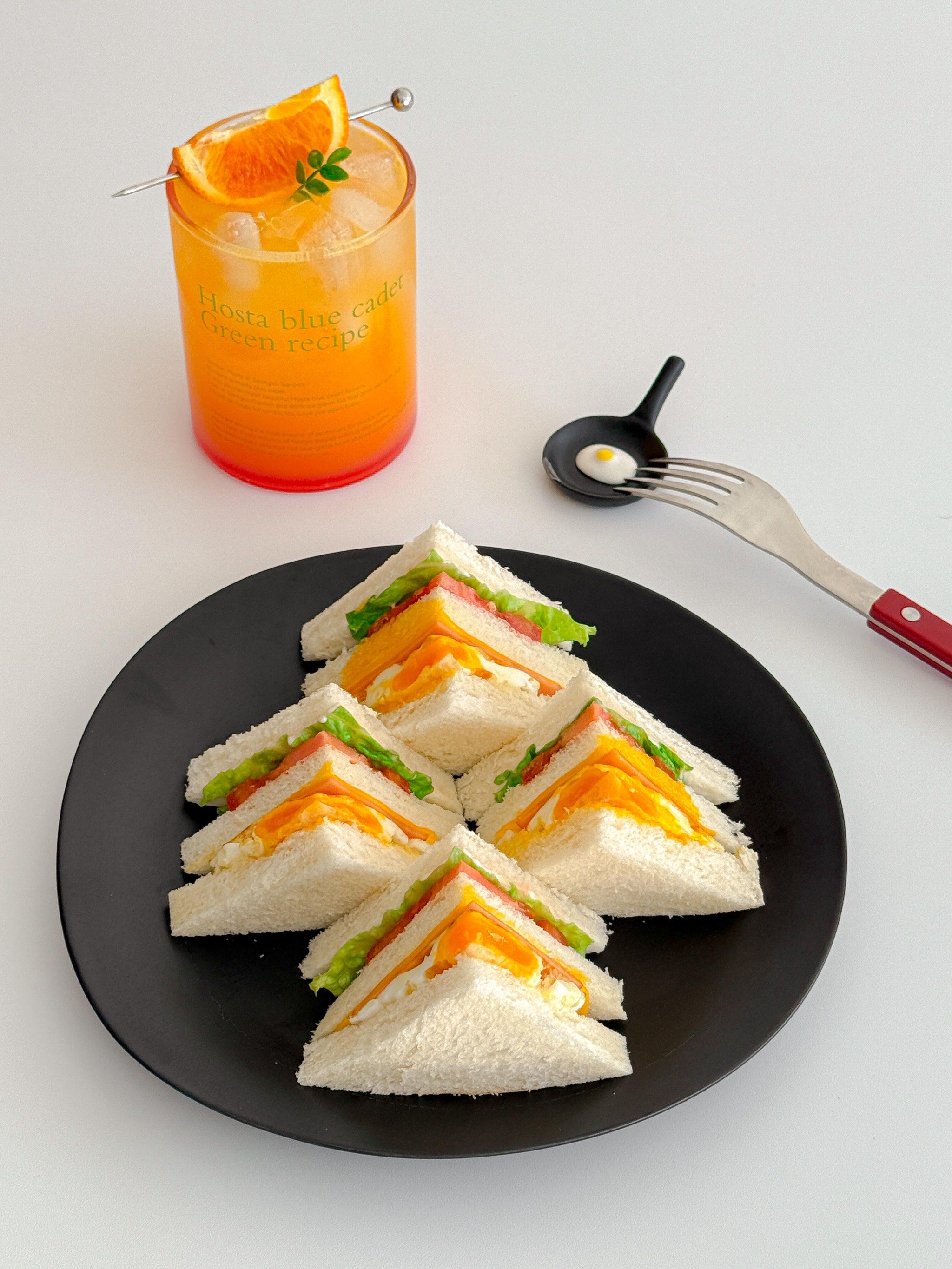 一口沦陷‼️火腿煎蛋芝士三明治🥪简单又惊艳