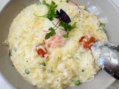鳕鱼烩饭配温泉蛋-小小花园 Le.Petit.Jardin(西岸滨江店)