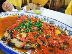 剁椒蒸鸦片鱼头-沈家门小海鲜