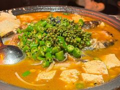 -探鱼·鲜青椒爽麻烤鱼(广州欣荣广场店)