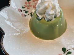 豆乳抹茶布丁-元熹会席料理