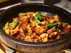 酱爆石锅蛙-绿茶餐厅(乐峰广场店)