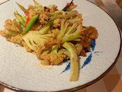 小炒有机花菜-珍味汤馆·潮汕家乡菜(保利文化广场店)