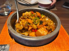 紫苏香干焖牛蛙仔-曾宴·楚菜(湖北省博物馆店)