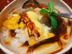 芒果冰淇淋冰粉-眉州东坡·熊猫主题餐厅(枫蓝店)
