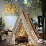 城市露营风⛺️下午茶➕烤肉！！氛围感直接拉满…