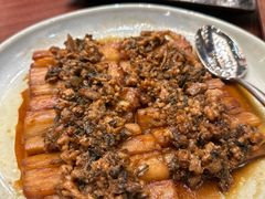 梅菜肉粒蒸茄子-明阁 Ming Court(广州朗豪酒店)