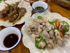 白灼爽口巴沙鱼肚-南记食粥坊·宵夜大排档(岭南分店)