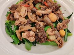 菜心炒鸡杂-潮喜竹溪荔湖酒家(荔枝湾店)