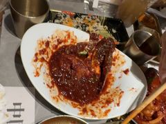 -草家酱蟹炭火烤肉店(珲春南路一店)