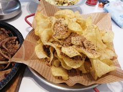 烤土豆片-味之朝·烤盘牛肉·松兰拌饭