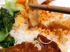 鸡腿饭-北大家园食堂