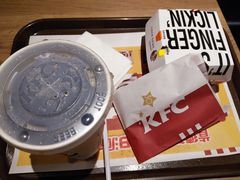 香辣鸡腿堡套餐-肯德基(新塘乐购店)