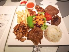 宫廷烤肉拼盘-伊斯坦布尔土耳其清真咖啡餐厅