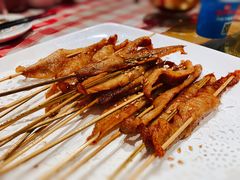 串烧猪颈肉-龙桥私厨·姜花菊花过桥鱼·顺德菜(容桂店)