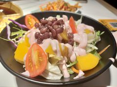 芒果酸奶沙拉-猪啊牛呀羊啊铜盘烤肉(正大广场店)