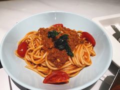鲜番茄肉酱烩意粉-杯子红牛排(创意产业园店)
