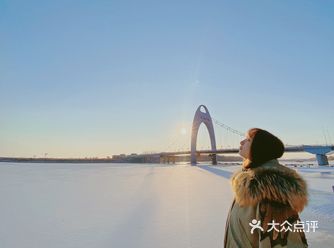 海河大桥日落 | 0元拍大片