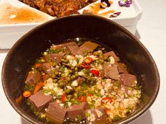 蒜香鸭血-106餐厅(山水文园店)
