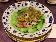 雪菜炒活八爪鱼-宁波状元楼酒店(和义路店)