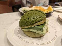 抹茶奶冻菠萝包-大树餐厅(益田假日店)