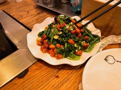果仁菠菜-关二碳烤羊腿(龙翔路店)