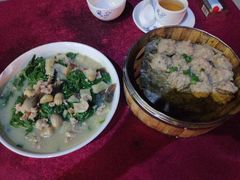 上汤时蔬-台山美食一绝阿四台山黄鳝饭(阿四创作店)