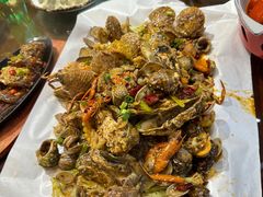 -东来菜馆•手抓海鲜家常菜•海鲜锅贴(鸽子窝店)
